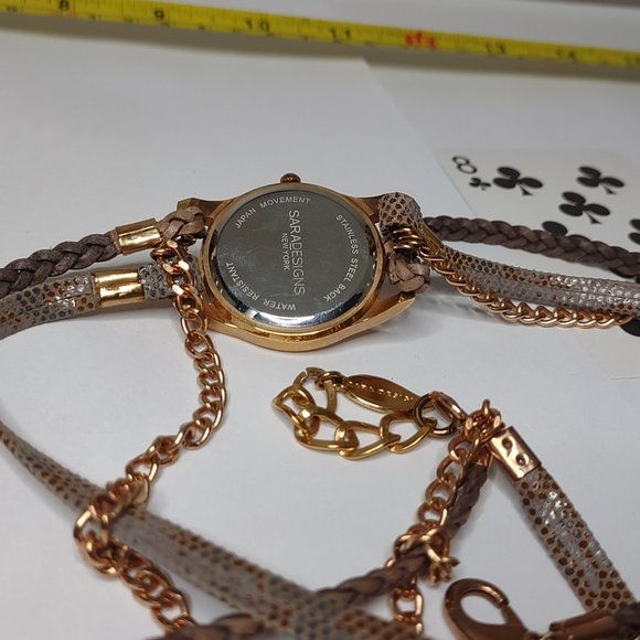 Untested Sara Designs New York Long Wrap Watch - Picture 8 of 8